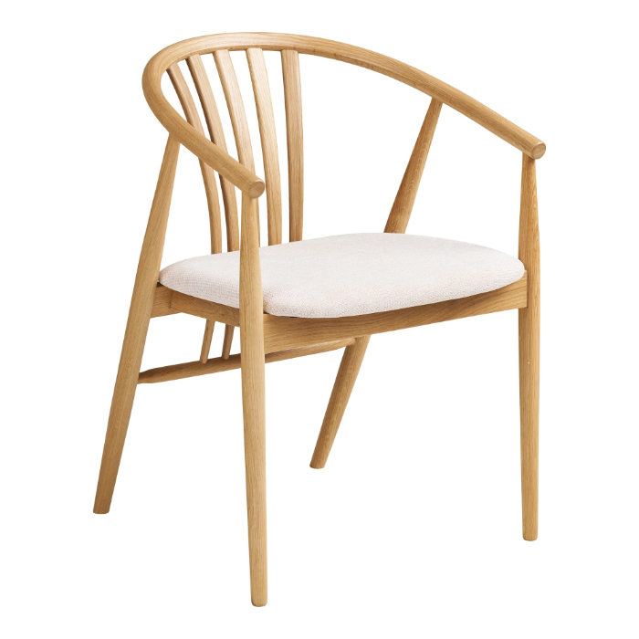 BUNDABERG kitchen table and AGUSTIN chair set (Oak) BUNDABERG kitchen table and AGUSTIN chair set (Oak)